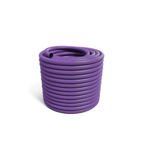 E-Rohr 25mm iFlow rPP Violett R100
