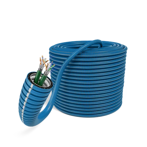 E-Rohr 25/2xCAT7 rPP R100