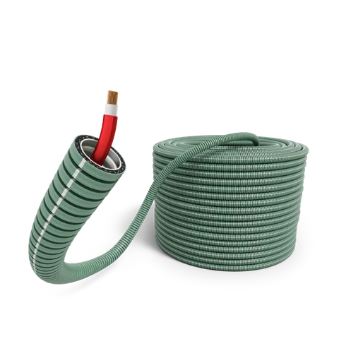 E-Rohr 16/H1Z2Z2-K 1x6 Rot UV iCable rPP R100