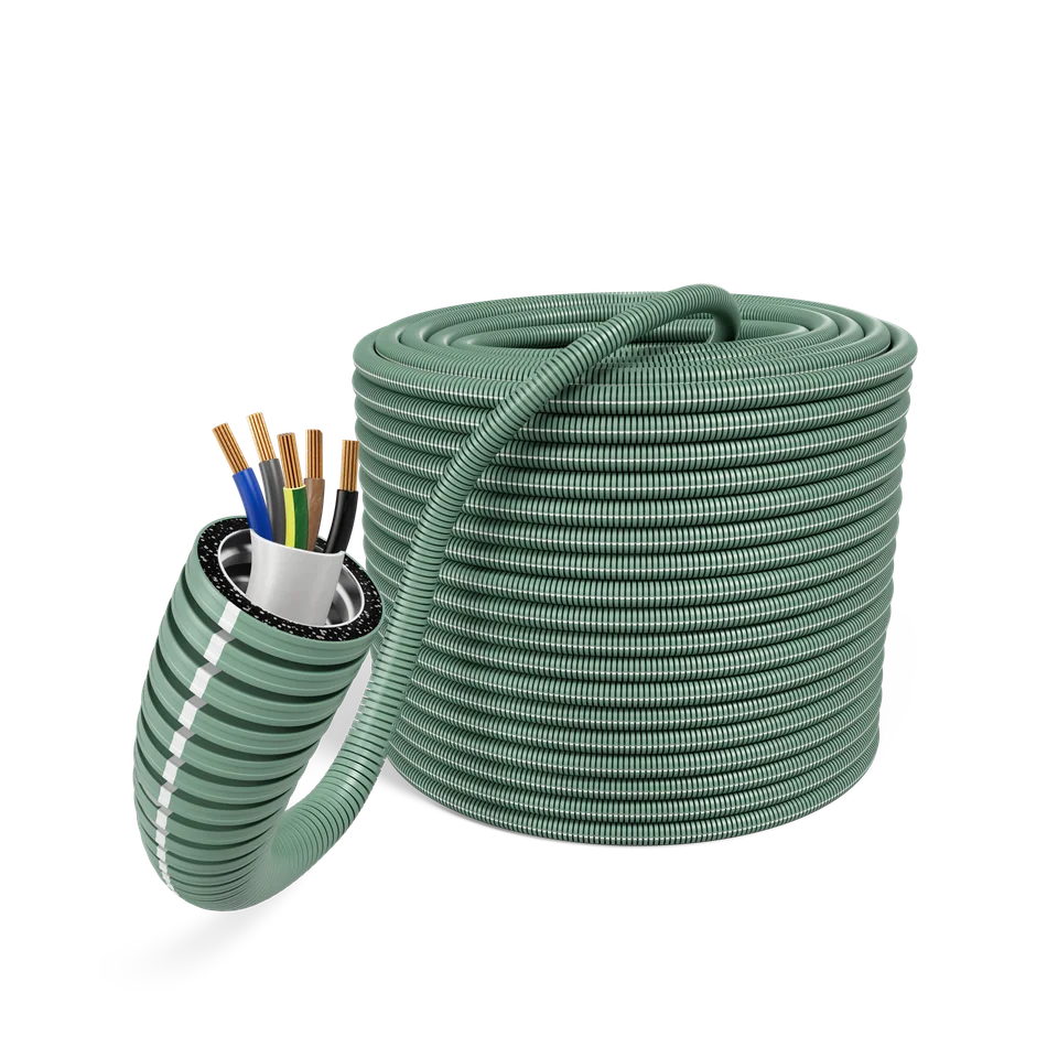E-Rohr 20/YML 5x0,75 rPP R100