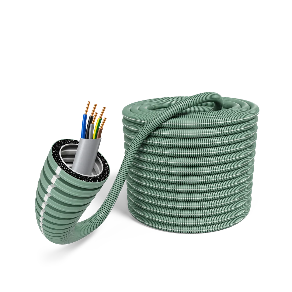 E-Rohr 25/YM-J 5x2,5mm² rPP R100