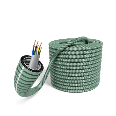 E-Rohr 25/YM-J 5x2,5mm² rPP R100